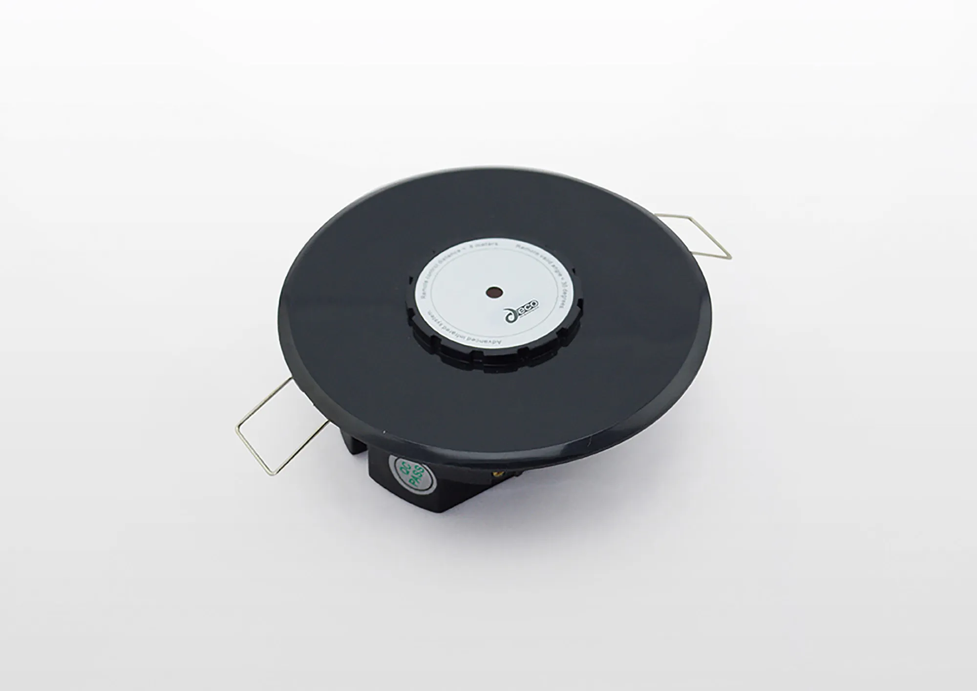 Espial Round Recessed 4 Channel Infrared Receiver Black D0157  Deco Espial